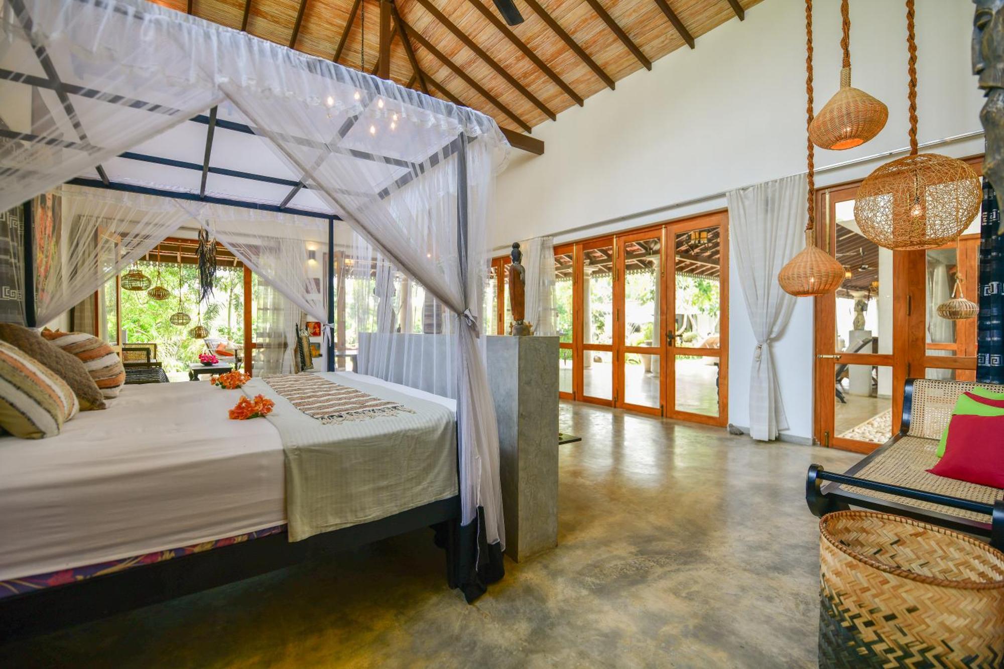 Tropical House - Jungleside Villa Hikkaduwa Værelse billede